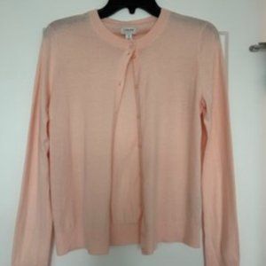 Light pink J.Crew cardigan